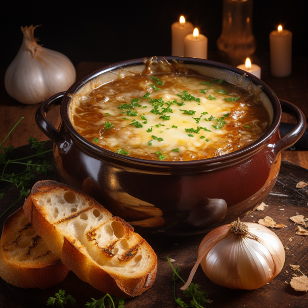 Onion soup