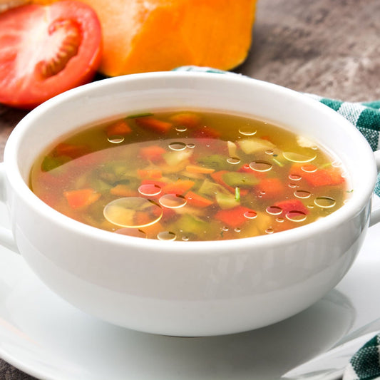 Caldo con verduras